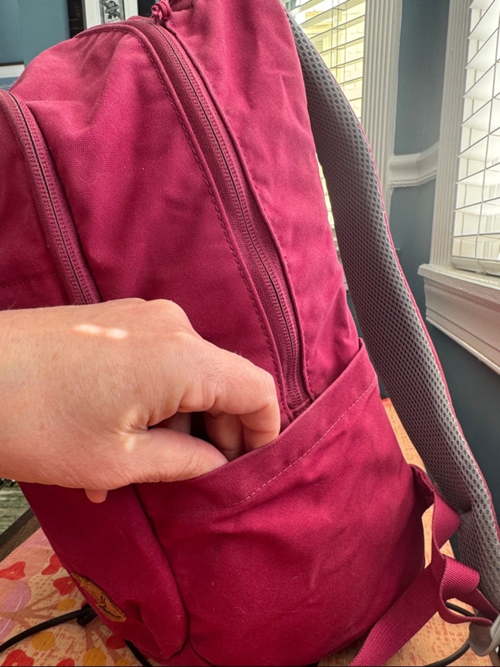 Fjallraven Raven 20 liter plum pink backpack - Picture 3 of 12